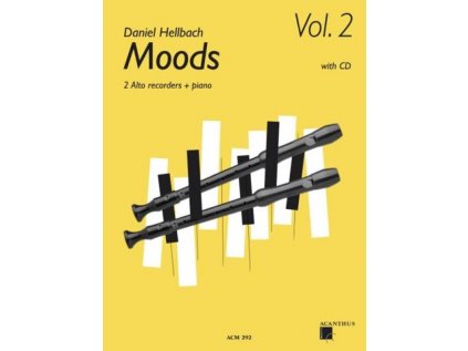 Moods 2 + CD (pro 2 altové flétny)