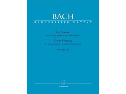 Tři sonáty pro violu da gamba (violu) a cembalo BWV 1027-1029