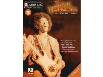 Jazz Play Along: Volume 80 - Jimi Hendrix + CD
