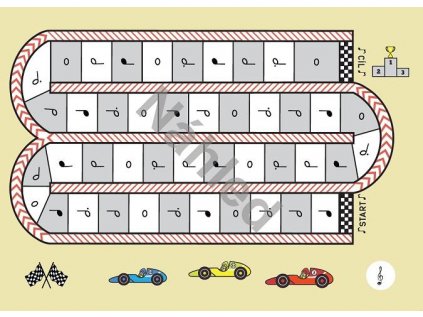 S rytmem o závod - didaktická hra
