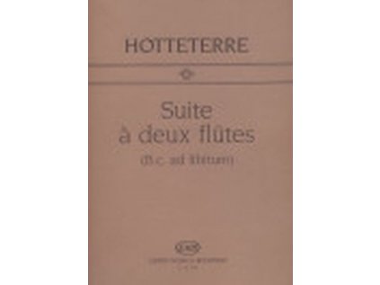 Suite a deux flutes op. 2, no. 6