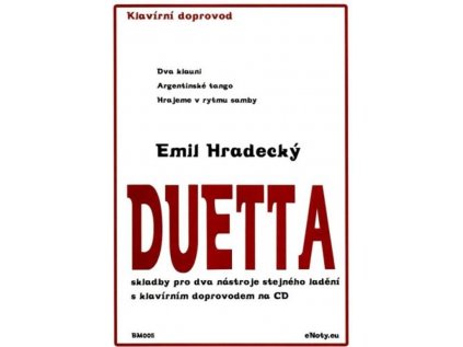 DUETTA - Klavírní doprovod k instrumentální sérii DUETTA