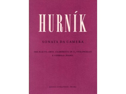 Sonata da camera pro flétnu, hoboj (housle), violoncello a cemba