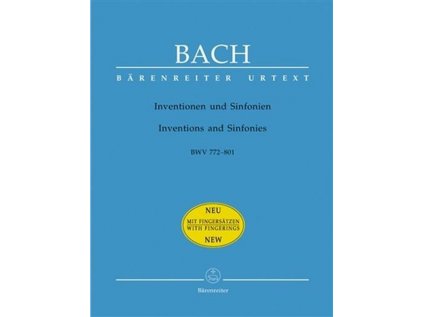 Invence a Symfonie BWV 772-801
