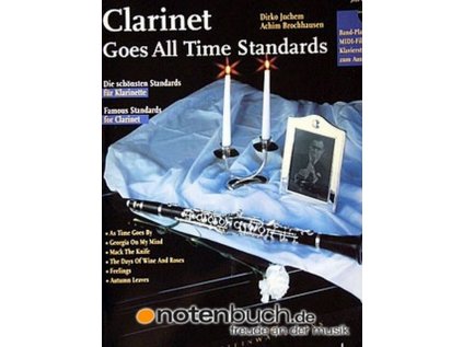 Clarinet Goes All Time Standards + CD