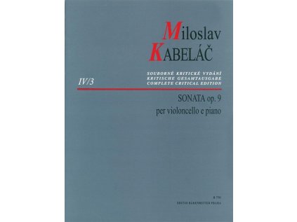Sonáta pro violoncello a klavír op. 9