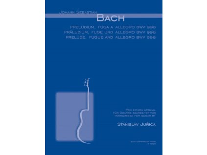 Preludium, fuga a allegro BWV 998