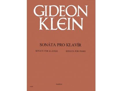 Sonáta pro klavír (1943)