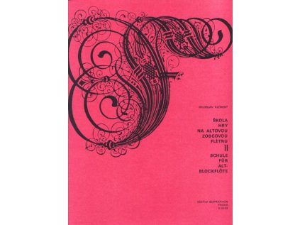 Škola hry na altovou zobcovou flétnu 2. - POŠKOZENÝ KUS (SLEVA)