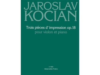 Trois pieces d'impression op. 18