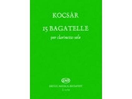 15 Bagatelle per clarinetto solo