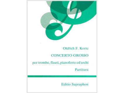 Concerto grosso pro dvě trubky, dvě flétny, klavír a smyčce