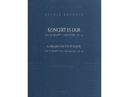Koncert Es dur pro klarinet a orchestr, op. 36
