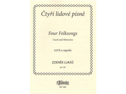 Čtyři lidové písně op. 156