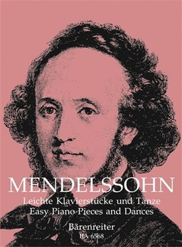 Snadné klavírní skladby a tance (Mendelssohn)