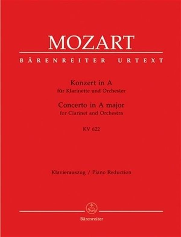 Koncert pro klarinet a orchestr A dur KV 622