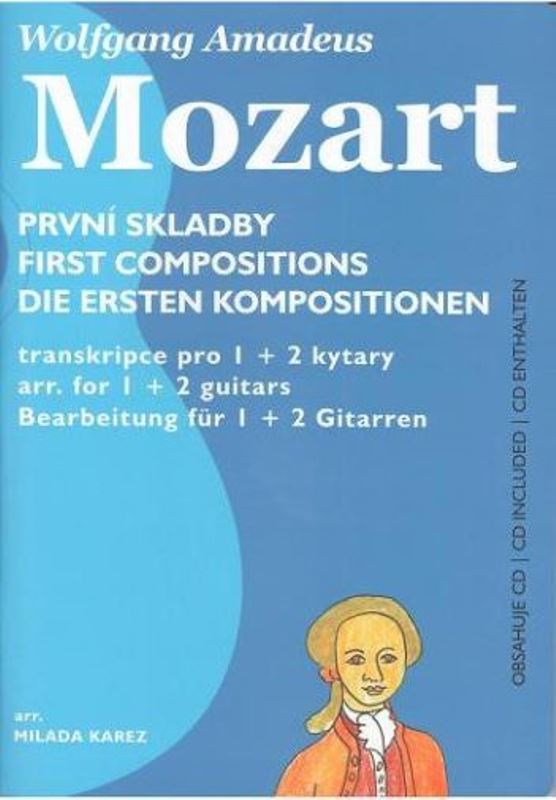 Mozart - první skladby + CD