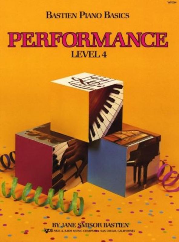 Bastien Piano Basics - Performance - Level 4