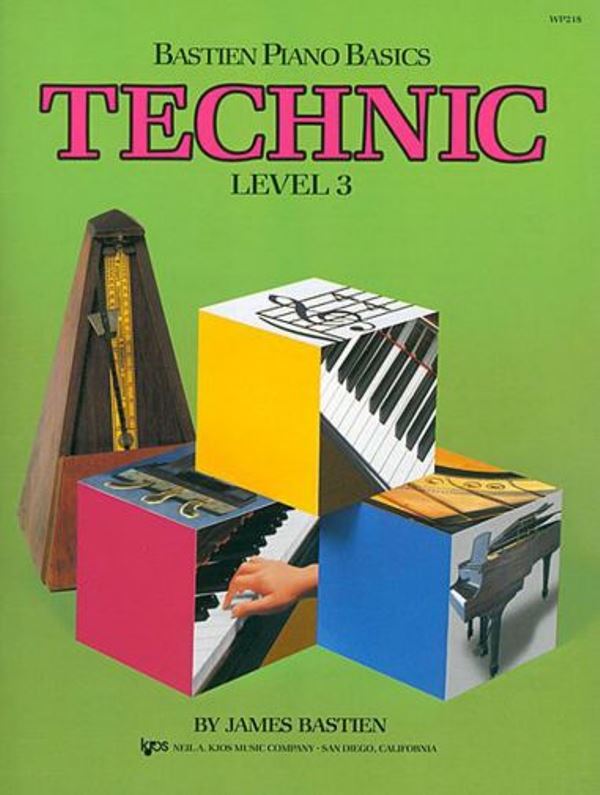 Bastien Piano Basics - Technic - Level 3