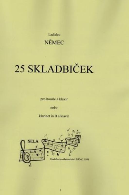 25 skladbiček