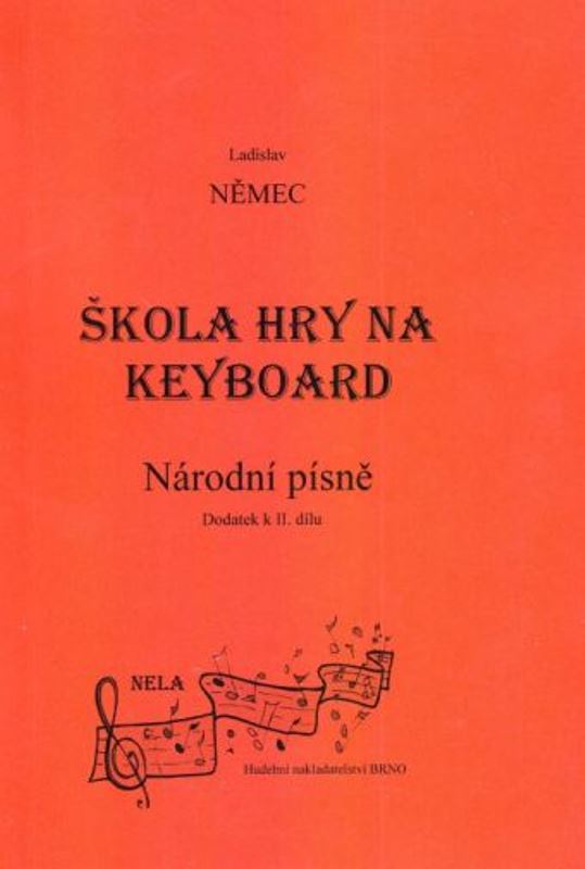 Škola hry na keyboard II. - národní písně