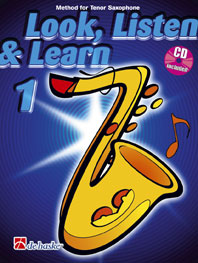 Look, Listen & Learn 1 - Method for Tenor Saxophon + CD