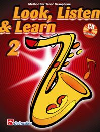 Look, Listen & Learn 2 - Method for Tenor Saxophon + CD