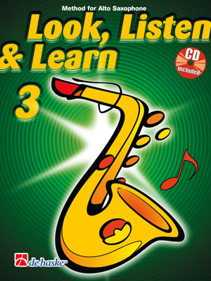 Look, Listen & Learn 3 - Method for Alt Saxophon + CD