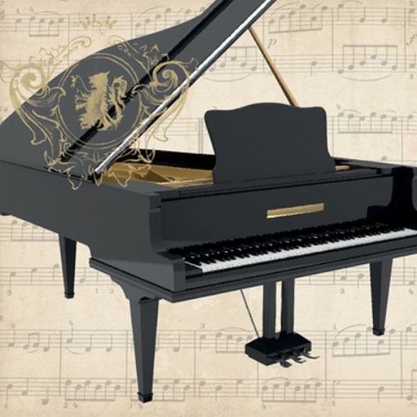 Papírové ubrousky - Concerto Piano (33x33)