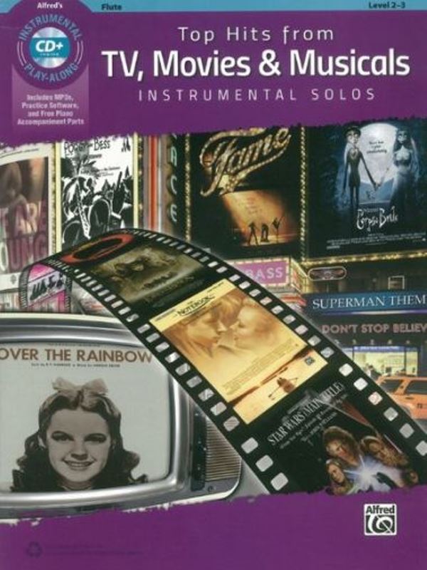 Top Hits From TV, Movies & Musicals - Flute + CD