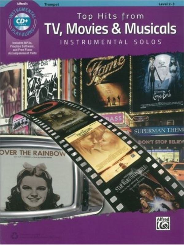 Top Hits From TV, Movies & Musicals - Trumpet + CD