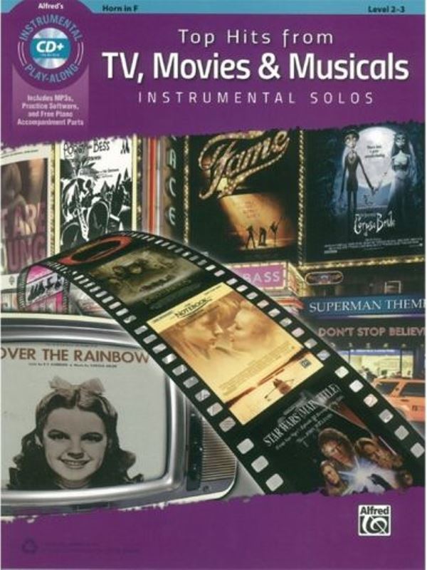 Top Hits From TV, Movies & Musicals - Horn In F + CD