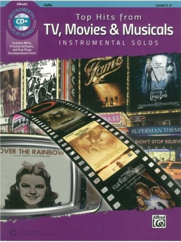 Top Hits From TV, Movies & Musicals - Cello + CD