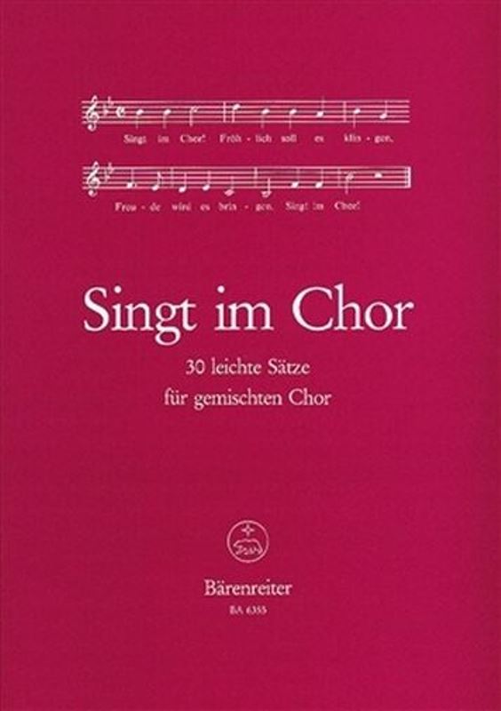 Singt im Chor (Zpívá ve sboru)