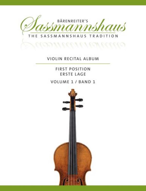 Sassmannshaus Violin Recital Album 1