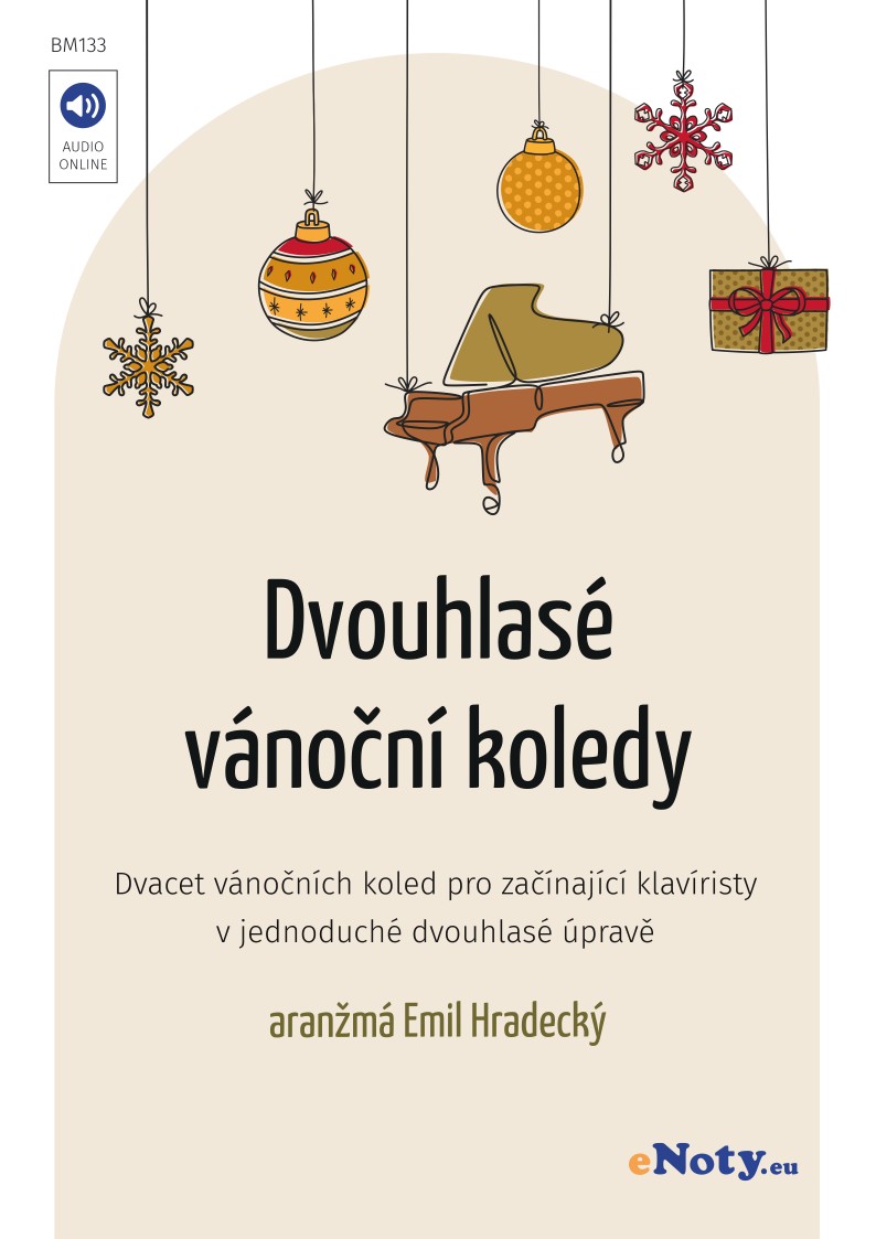 Dvouhlasé vánoční koledy + Audio online