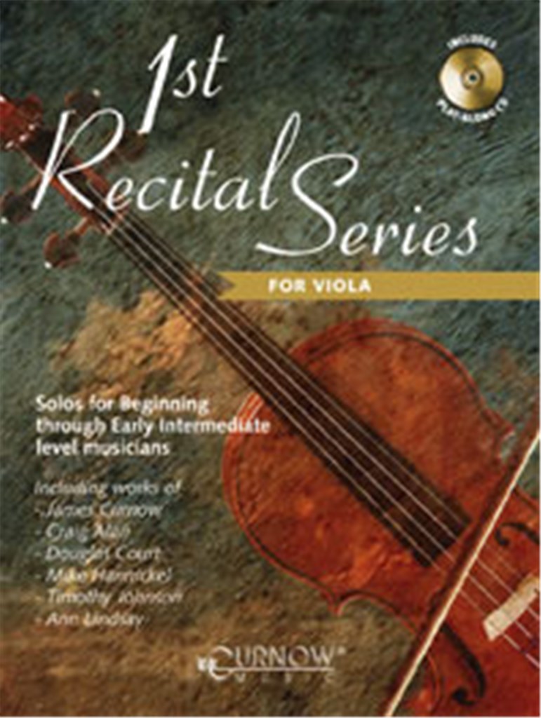 1st Recital Series for Viola + CD