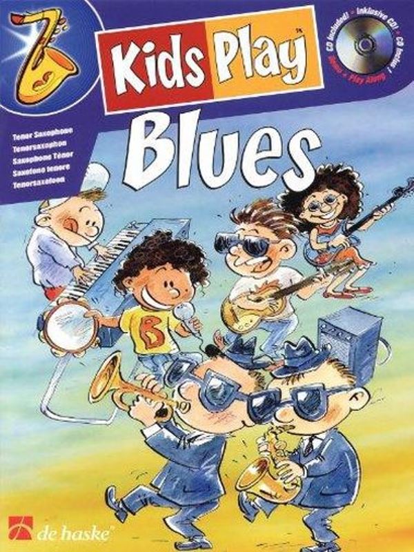 Kids Play Blues - Tenor Saxophone + CD