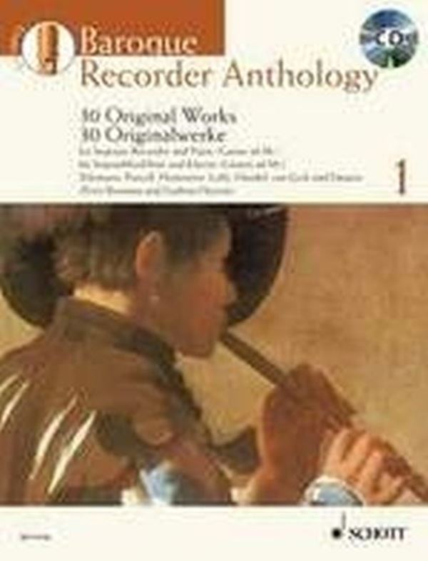 Baroque Recorder Anthology 1 + CD