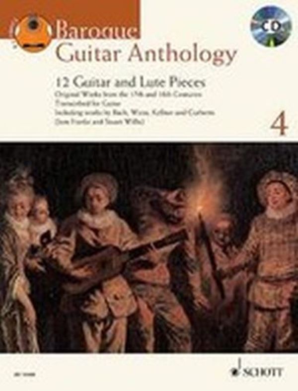 Baroque Guitar Anthology 4 + CD