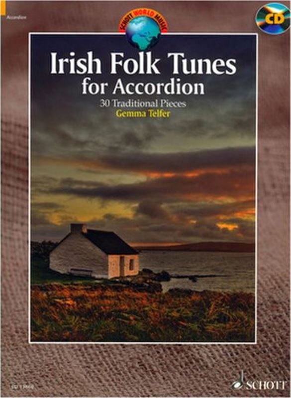 Irish Folk Tunes for Accordion + CD