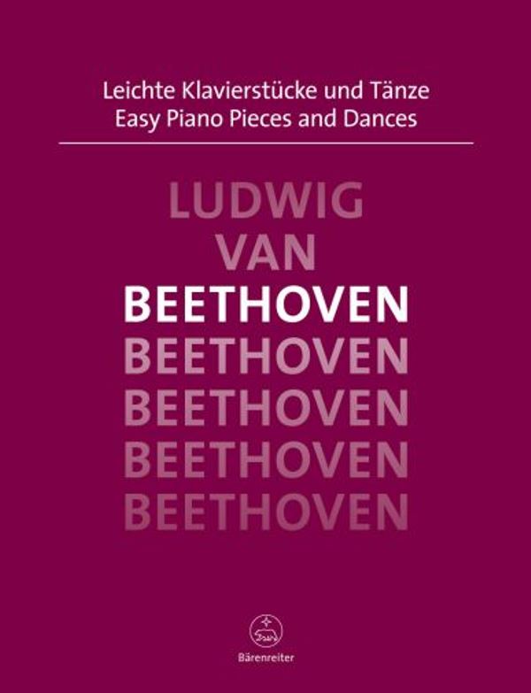 Snadné klavírní skladby a tance (Beethoven)