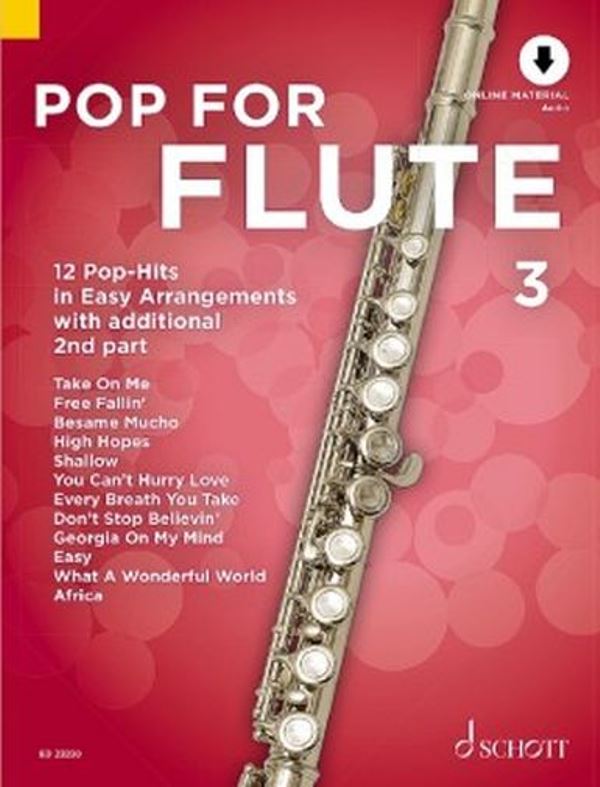 Pop For Flute 3 + audio online