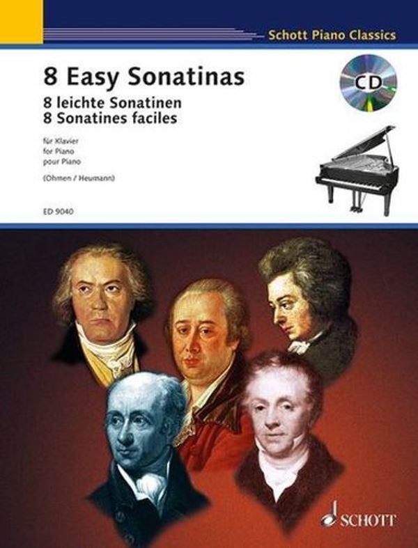 Eight Easy Sonatinas + CD
