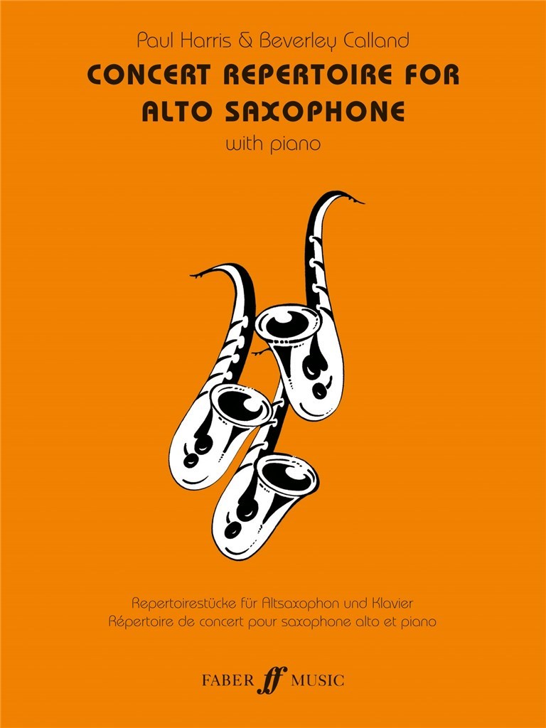 Concert repertoire for alto saxophone