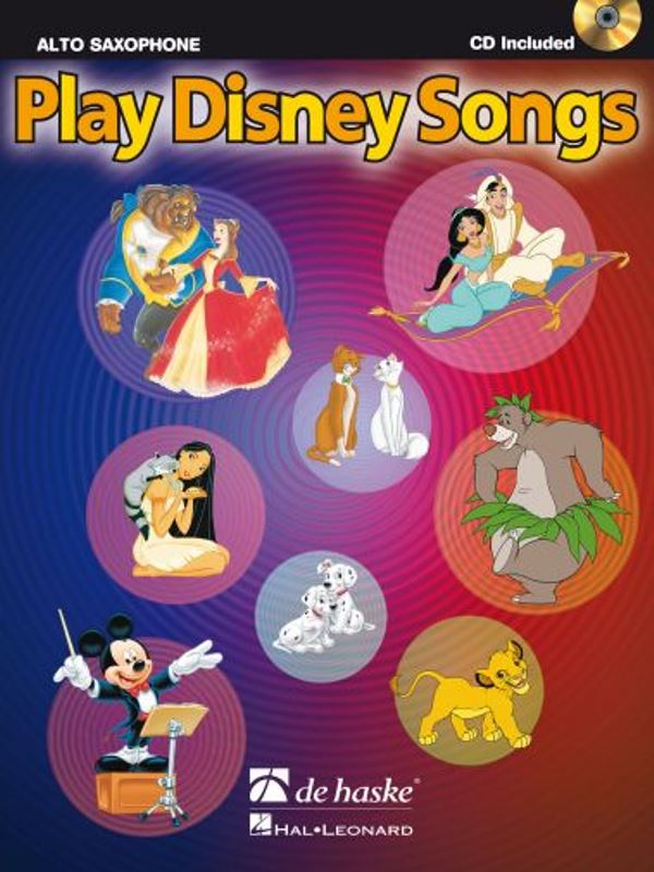 Look, Listen & Learn – Play Disney Songs for Alto Saxophone + CD