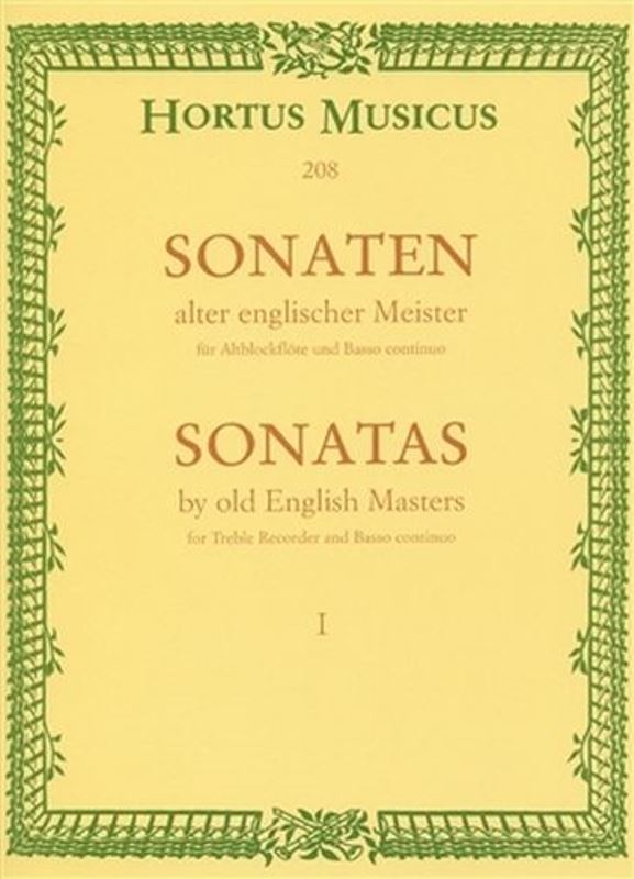 Sonáty starých anglických mistrů I