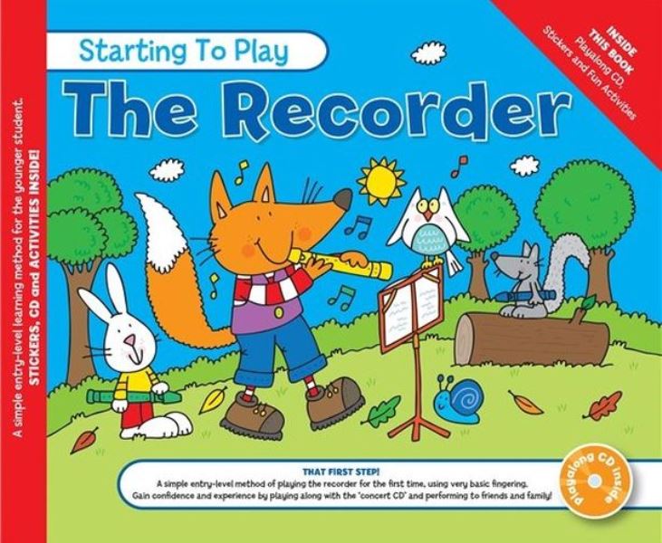 Starting To Play The Recorder Book & CD