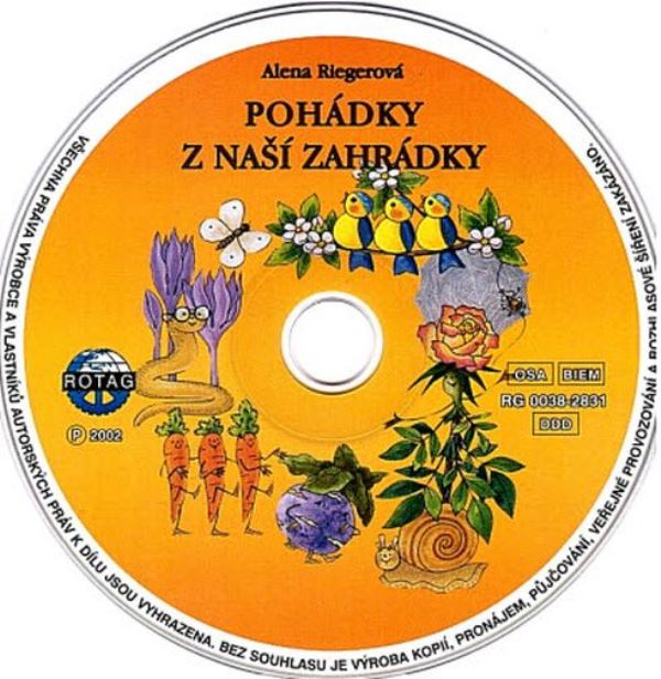 Pohádky z naší zahrádky - CD