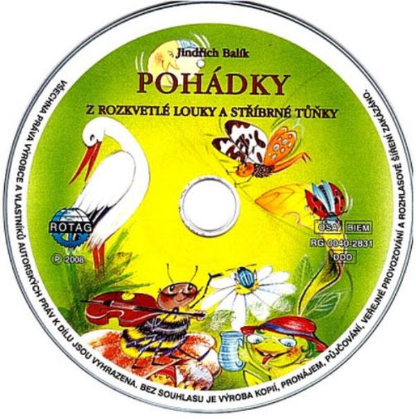 Pohádky z rozkvetlé louky a stříbrné tůňky - CD